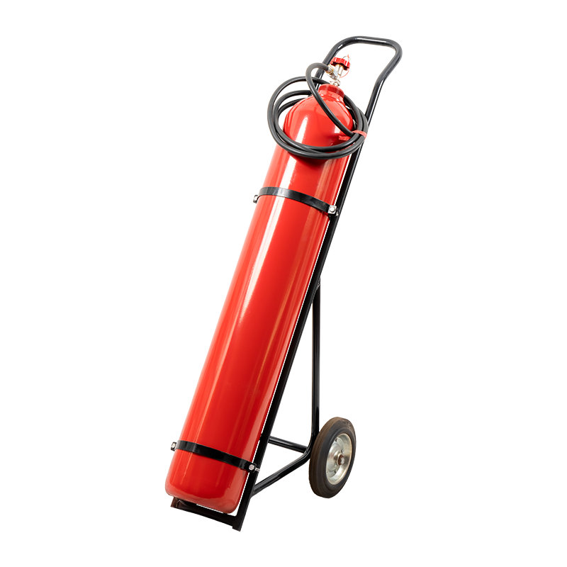 Múchtóir Dóiteáin Tralaí Cruach 10kg CO2